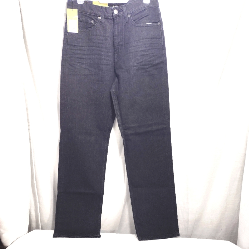 Goodfellow & Co. Black Relaxed Fit Total Flex Straight Leg Jeans